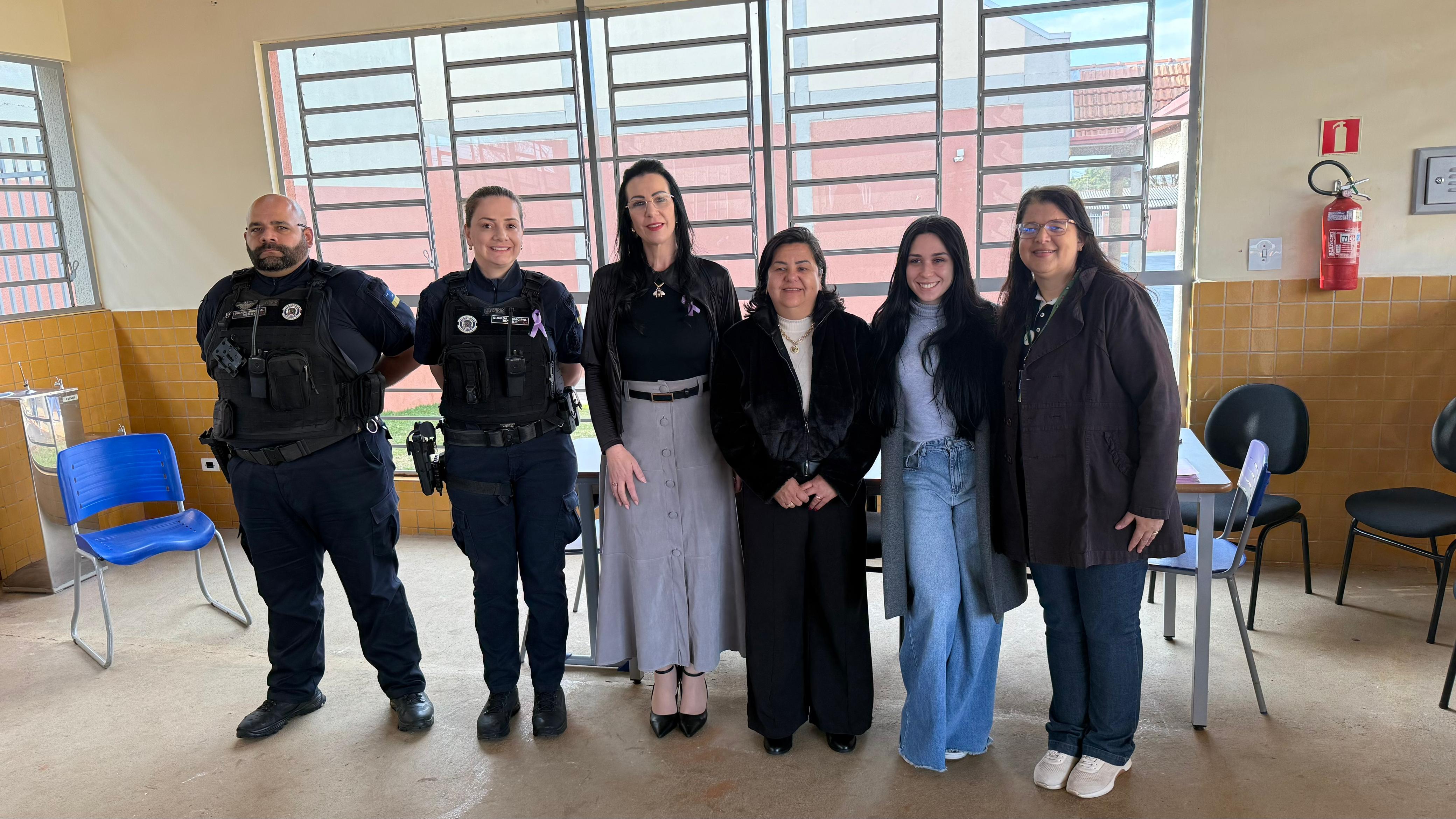 PROCURADORIA DA MULHER LEVA PROJETO ESCOLA SEGURA AO COLÉGIO IRONDI PUGLIESI